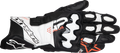ALPINESTARS GP Plus R V3 Leather Gloves - Black/White/Fluo Red - Small