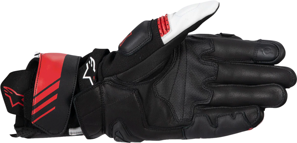 ALPINESTARS GP Plus R V3 Leather Gloves - Black/White/Bright Red - Small