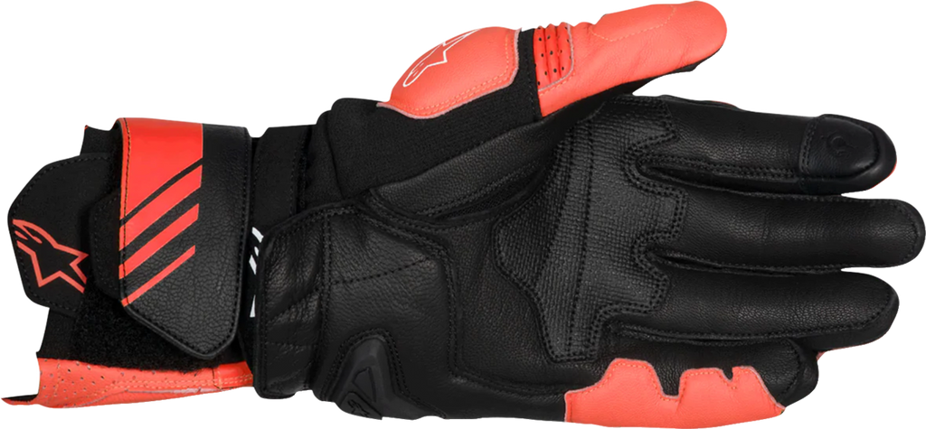 ALPINESTARS GP Plus R V3 Leather Gloves - Bright Red/Fluo Red/Black - Large