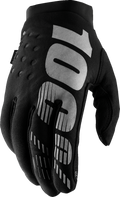 100% Women's Brisker Gloves - Black/Gray