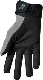 Thor Spectrum Gloves - Gray/Black/Mint