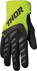 Thor Spectrum Gloves - Black/Acid