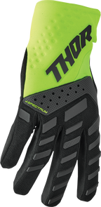 Thor Spectrum Gloves - Black/Acid