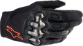 ALPINESTARS Megawatt V2 Gloves - Black/Fluo Red - Small