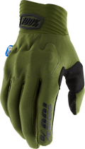 100% Cognito Smart Shock Gloves - Army Green/Black
