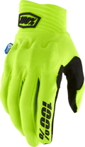 100% Cognito Smart Shock Gloves - Fluorescent Yellow