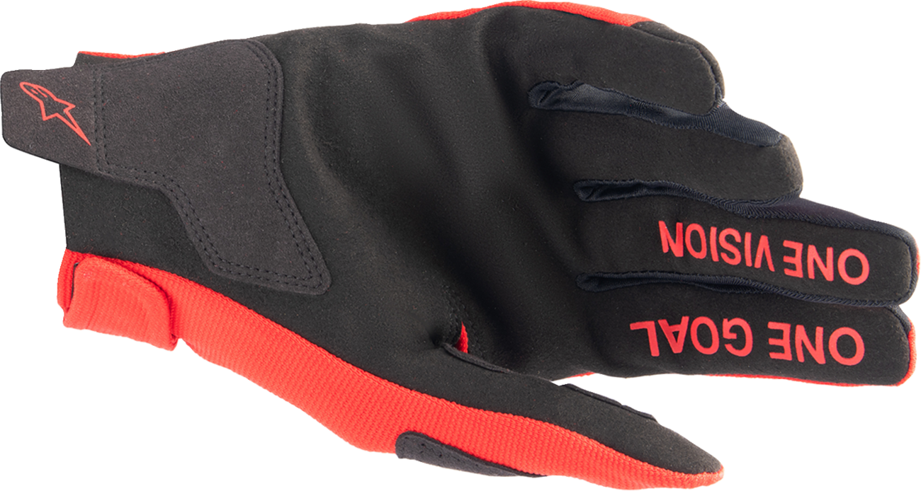 Alpinestars Radar Gloves - Mars Red/Silver