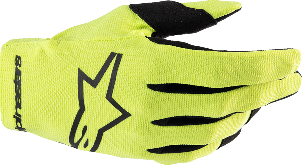 ALPINESTARS Radar Gloves - Fluo Yellow/Black - Small