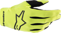 ALPINESTARS Radar Gloves - Fluo Yellow/Black - Small