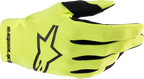 ALPINESTARS Radar Gloves - Fluo Yellow/Black - Small