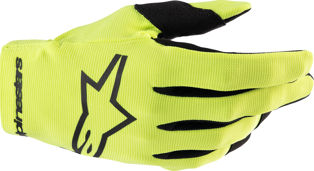 ALPINESTARS Radar Gloves - Fluo Yellow/Black - Small