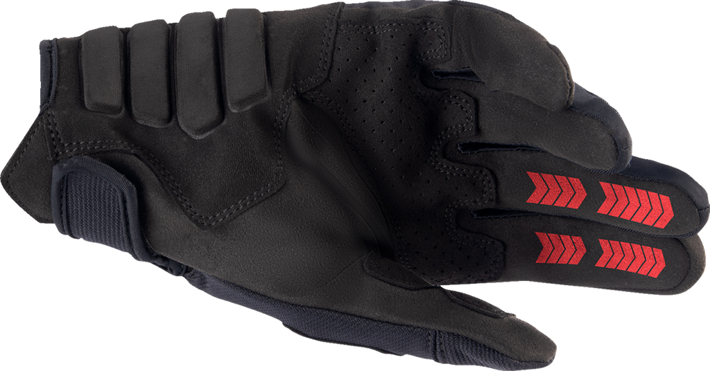 ALPINESTARS Techdura Gloves - Fire Red/Black - Small