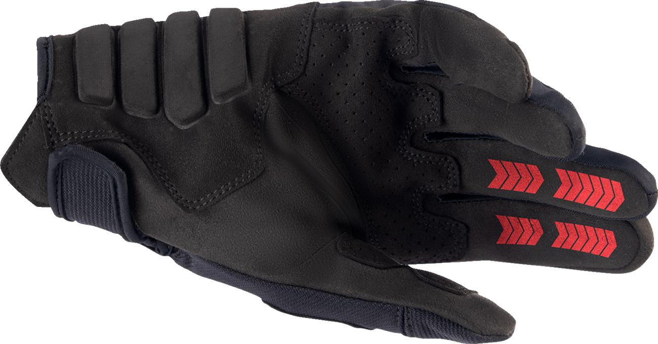 ALPINESTARS Techdura Gloves - Fire Red/Black - Small