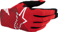 ALPINESTARS Radar Pro MX Gloves - Bright Red - Small