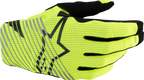 ALPINESTARS Radar Pro MX Gloves - Fluo Yellow - Small