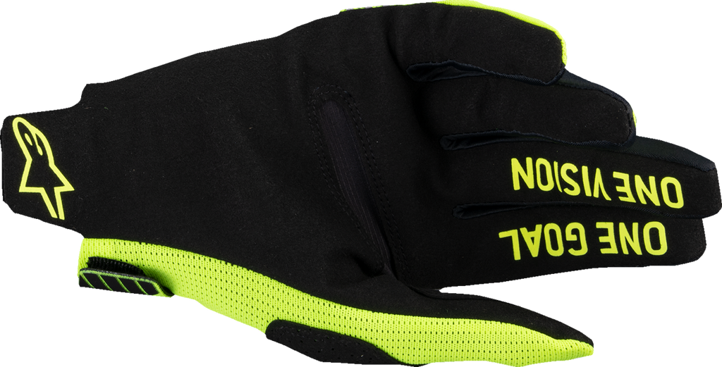 ALPINESTARS Radar Pro MX Gloves - Fluo Yellow - Small