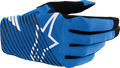 ALPINESTARS Radar Pro MX Gloves - Blue - Large