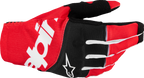 Alpinestars Techstar MX Gloves - Black/Bright Red