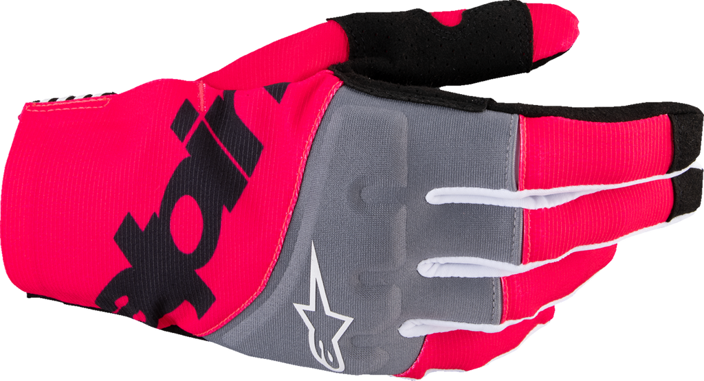 ALPINESTARS Techstar MX Gloves - Black/Fluo Pink - Large