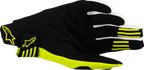 ALPINESTARS Techstar MX Gloves - Black/Fluo Yellow - Small