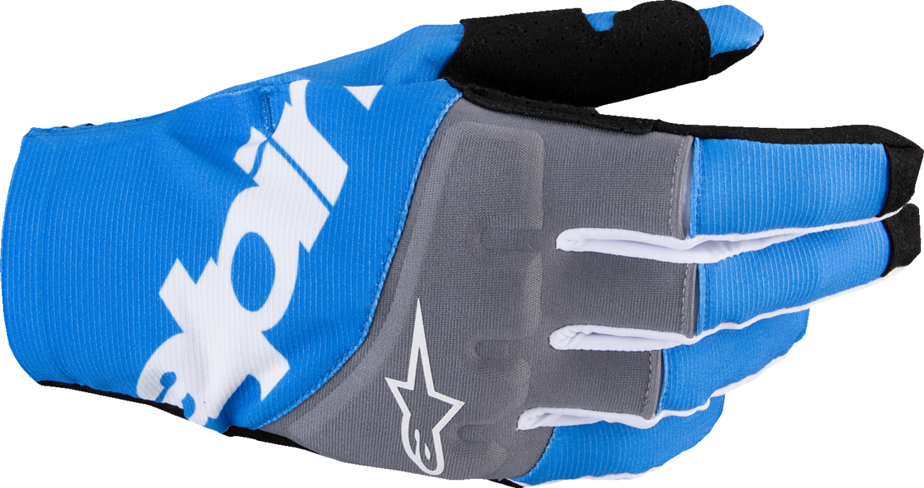 ALPINESTARS Techstar MX Gloves - Black/Blue - Small