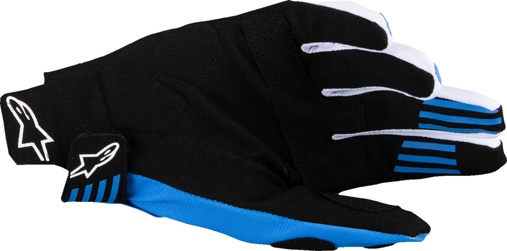 ALPINESTARS Techstar MX Gloves - Black/Blue - Small