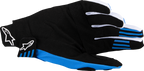ALPINESTARS Techstar MX Gloves - Black/Blue - Small