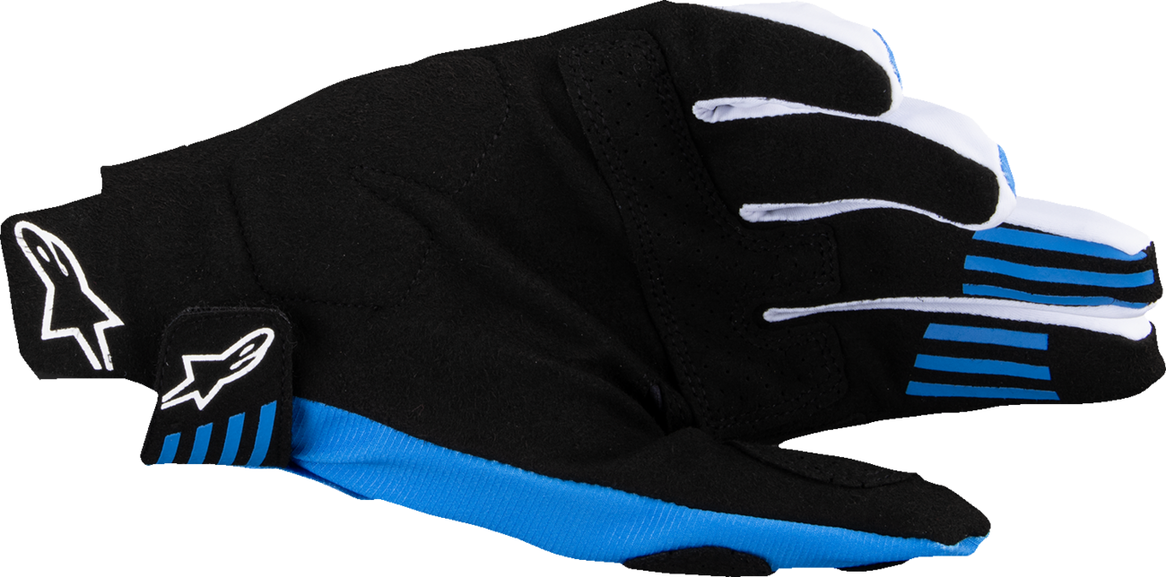 ALPINESTARS Techstar MX Gloves - Black/Blue - Small