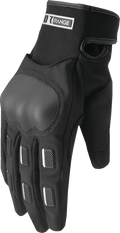 Thor Range Black Gloves