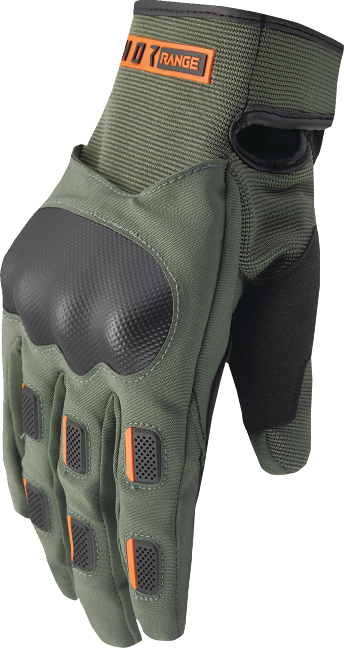 Thor Range Army/orange Gloves