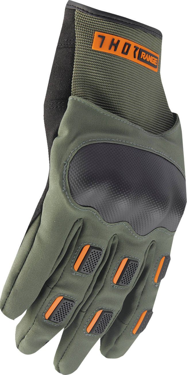 Thor Range Army/orange Gloves