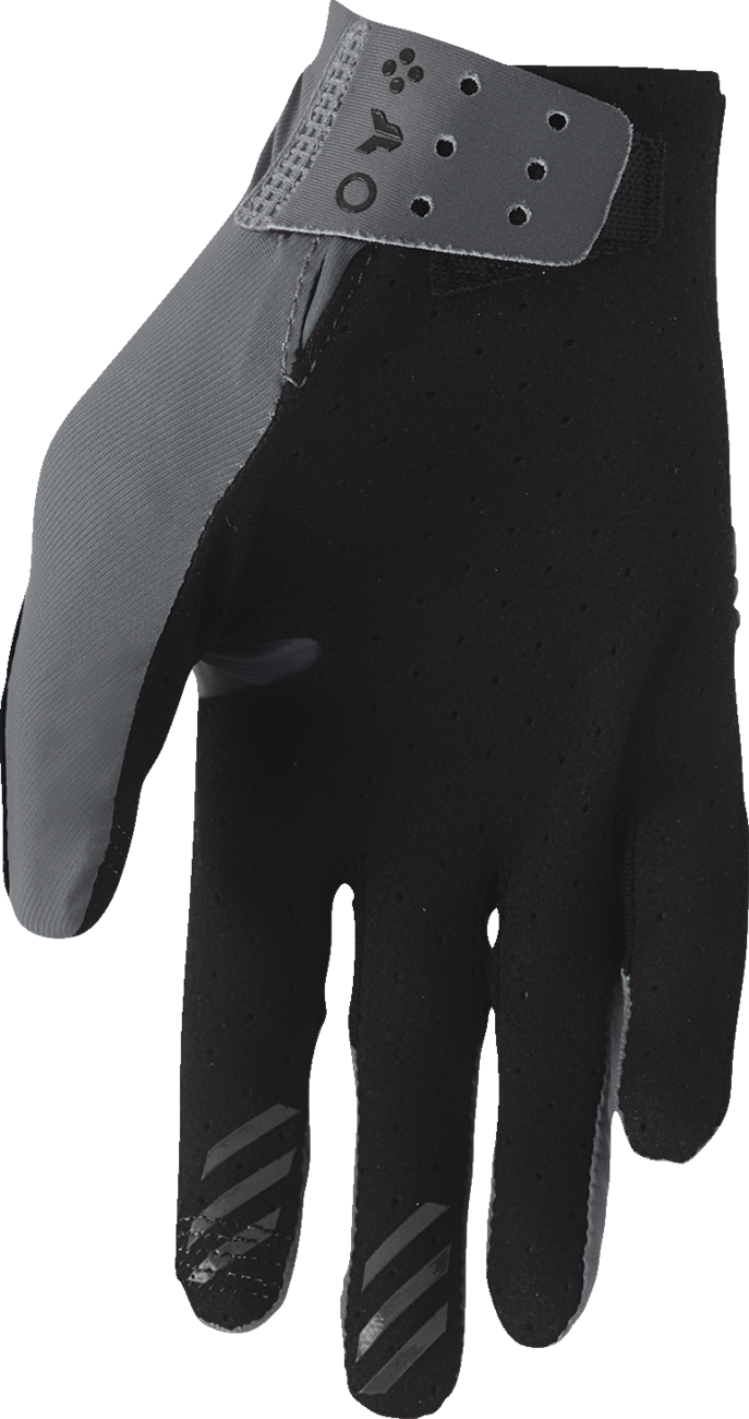 Thor Sportmode Vented Iconic Charcoal Gloves