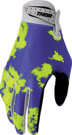 Thor Launchmode Bleach Gray/acid Gloves