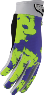 Thor Launchmode Bleach Gray/acid Gloves