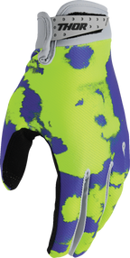 Thor Launchmode Bleach Gray/acid Gloves