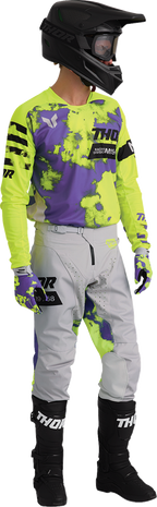 Thor Launchmode Bleach Gray/acid Gloves