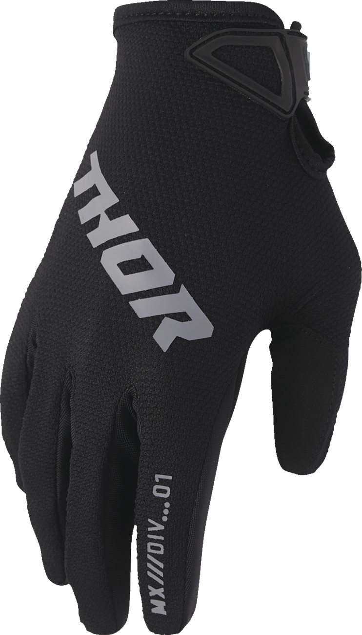 Thor Ridemode Static Black Gloves