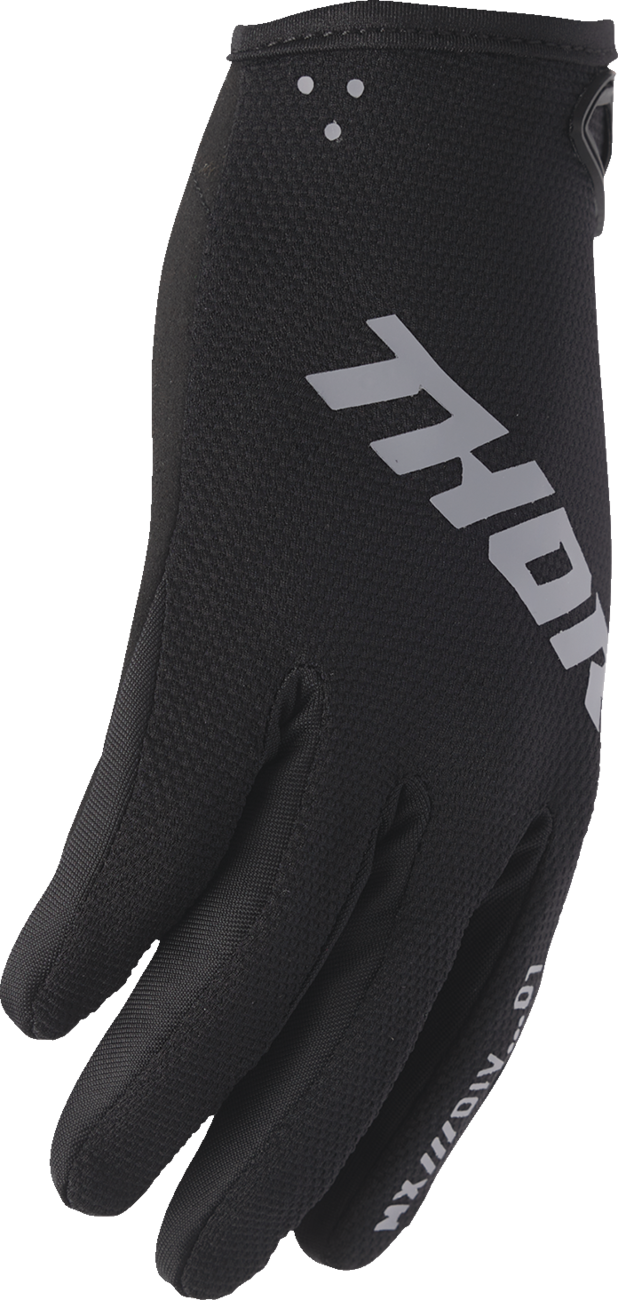 Thor Ridemode Static Black Gloves