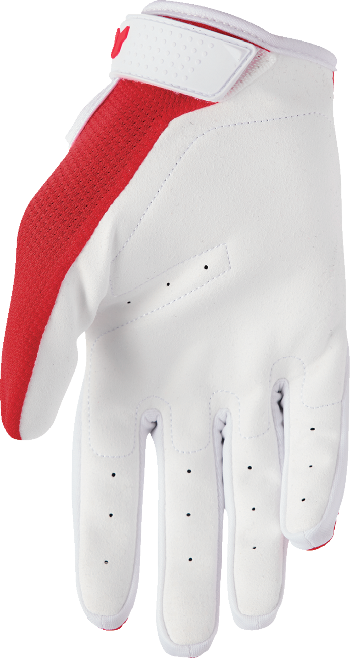 Thor Ridemode Static Gloves - Red