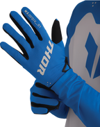 Thor Ridemode Static Blue Gloves