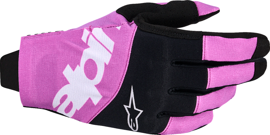 ALPINESTARS Techstar Gloves - Black/Light Gray/Purple - Small