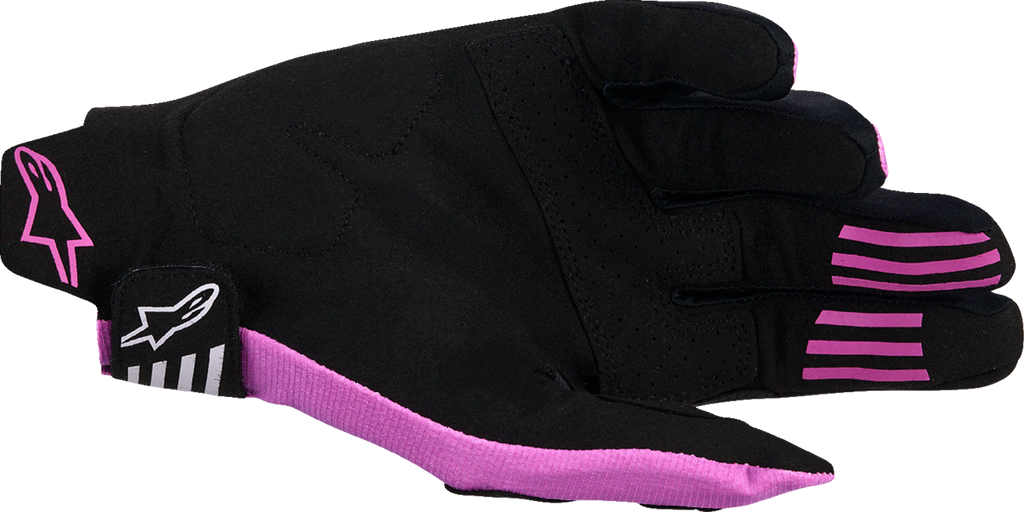 ALPINESTARS Techstar Gloves - Black/Light Gray/Purple - Small
