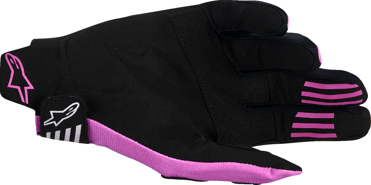 ALPINESTARS Techstar Gloves - Black/Light Gray/Purple - Small