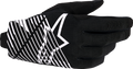 ALPINESTARS Radar Pro Gloves - Black/White - Small