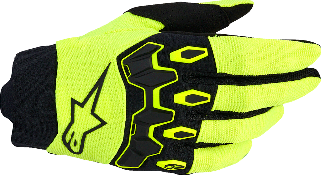 ALPINESTARS Full Bore V2 Gloves - Fluo Yellow/Black - Small