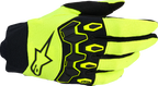ALPINESTARS Full Bore V2 Gloves - Fluo Yellow/Black - Small