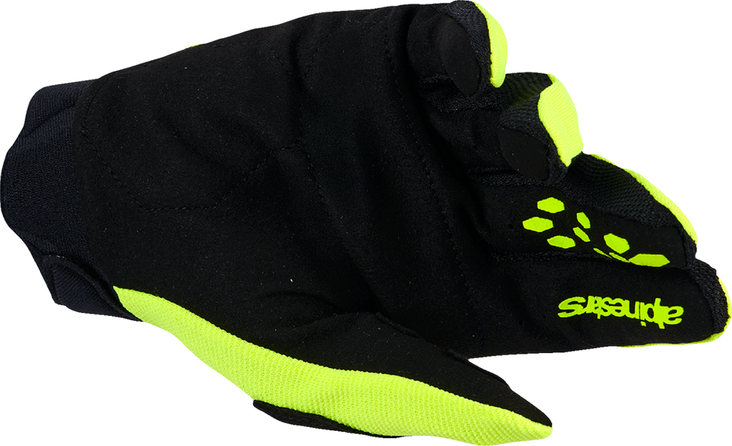 ALPINESTARS Full Bore V2 Gloves - Fluo Yellow/Black - Small