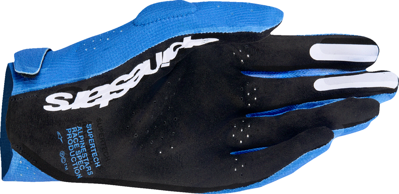 ALPINESTARS Supertech MX Gloves - UCLA Blue/Deep Blue/White - 4XL