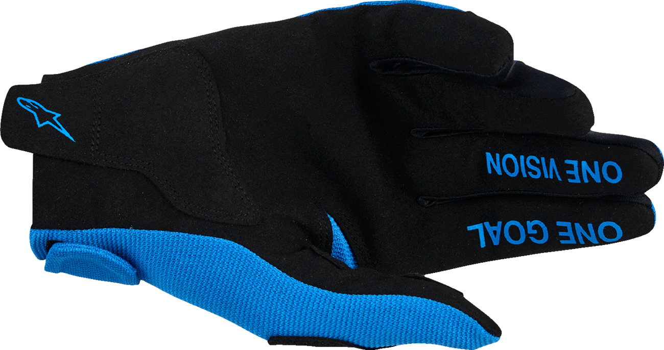 ALPINESTARS Radar Gloves - UCLA Blue/White - Small