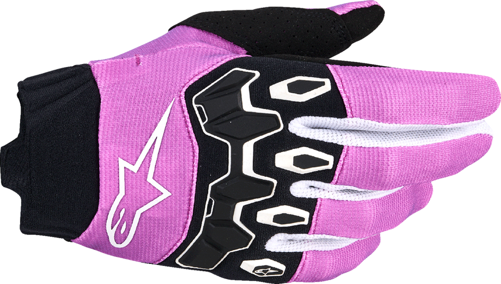 ALPINESTARS Stella Full Bore V2 Gloves - White/Fluo Pink/Black - Small